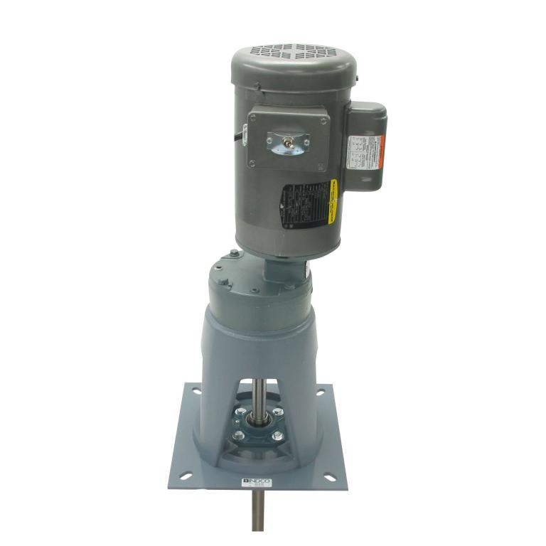 1 HP Electric Gear Drive Plate Mount Mixer Image
