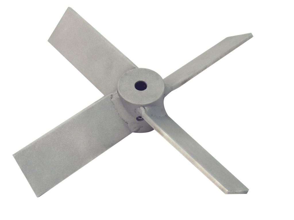 20" Dia. 4-Blade Axial Flow Turbine - Mill Finish Image