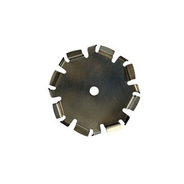 12" Dia. X 5/8" Center Hole Type D 316 SS Dispersion Blade - image 2