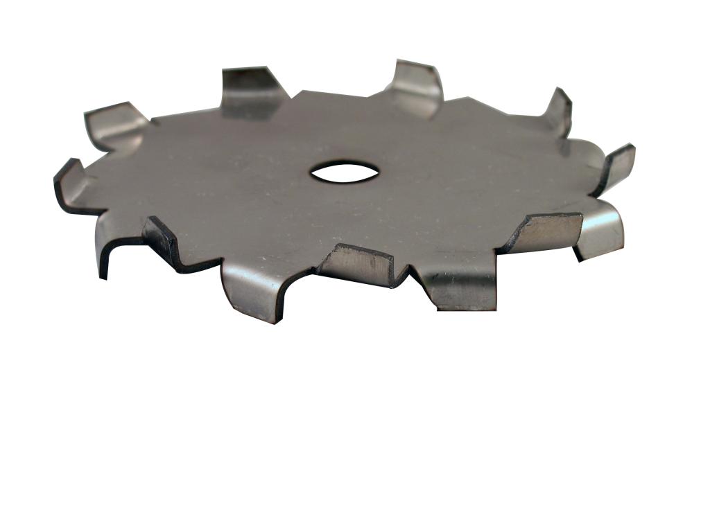 1" Dia. X 1/4" Center Hole Type A 316 SS Dispersion Blade Image