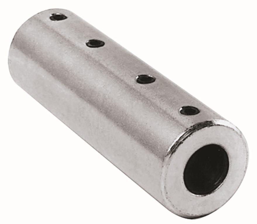 3/8" x 3/8" Stainless Steel Coupler